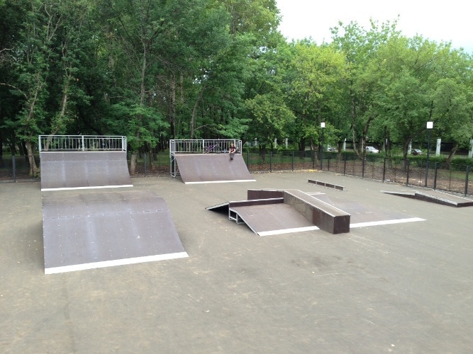 Скейт-парк в г. Кирове