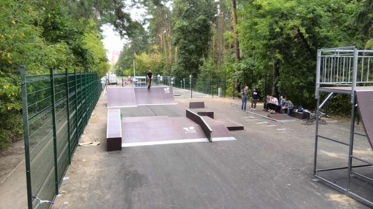 Скейт-парк в г.Жуковский, Московская область.
