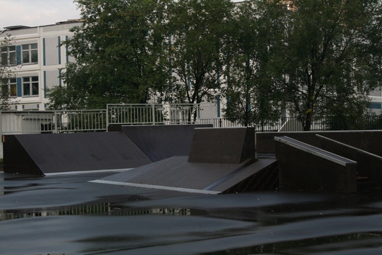 Скейт-парк в Южнопортовом районе г. Москвы