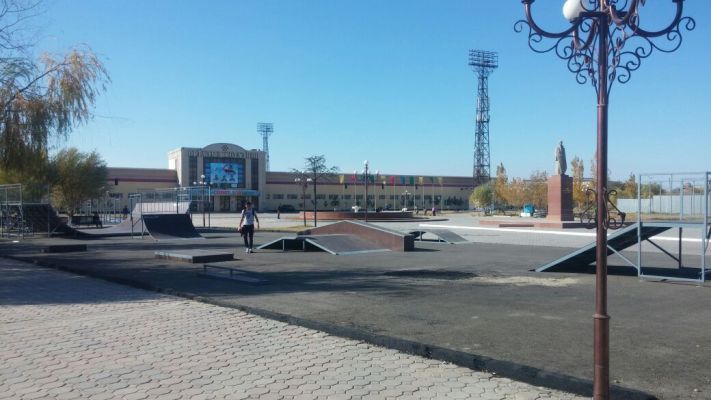 Поставка оборудования для скейт-парка, паркура и воркаута в г. Кызылорда