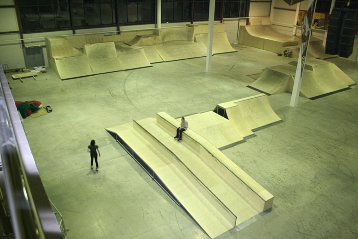 Крытый скейт-парк в г. Красноярск, “Sportex”