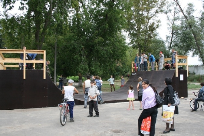 Мини-рампа в г. Орехово-Зуево