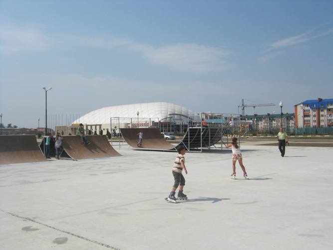 BMX парк в г. Ейск, Краснодарский край