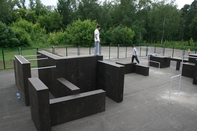 Скейт-парк и Паркур-парк в г.Иваново.