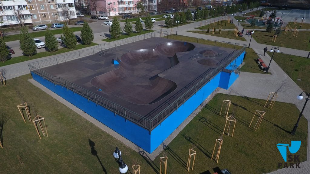 БОУЛ В КРАСНОДАРЕ / SKATE BOWL IN KRASNODAR BY SK PARK