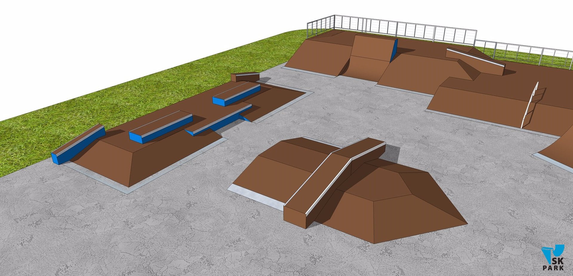 Строительство универсального скейтпарка в Санкт-Петербурге