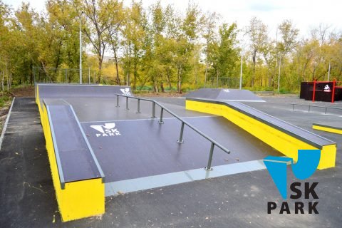 Фото Спортивный кластер: Скейт парк и Паркур площадка г.Орск / Skatepark and Parkour park in Orsk