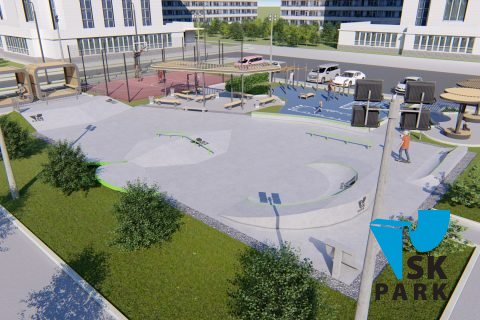 Фото Проект спортивного кластера для молодежи Concept SK-06