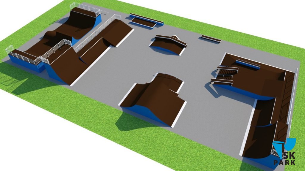 Компания SK PARK приступила к производству скейт-парка в г. Байконур (Казахстан)