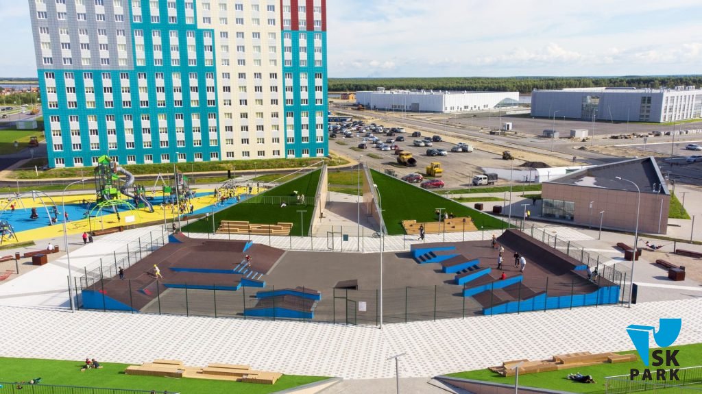 Скейт парк в г. Ханты-Мансийск