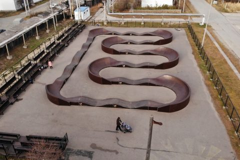 Фото Модульный памп трек в п. Березово (ХМАО)